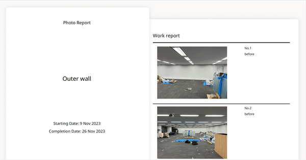 ลากและวางรูปภาพบนเทมเพลทที่มีให้เพื่