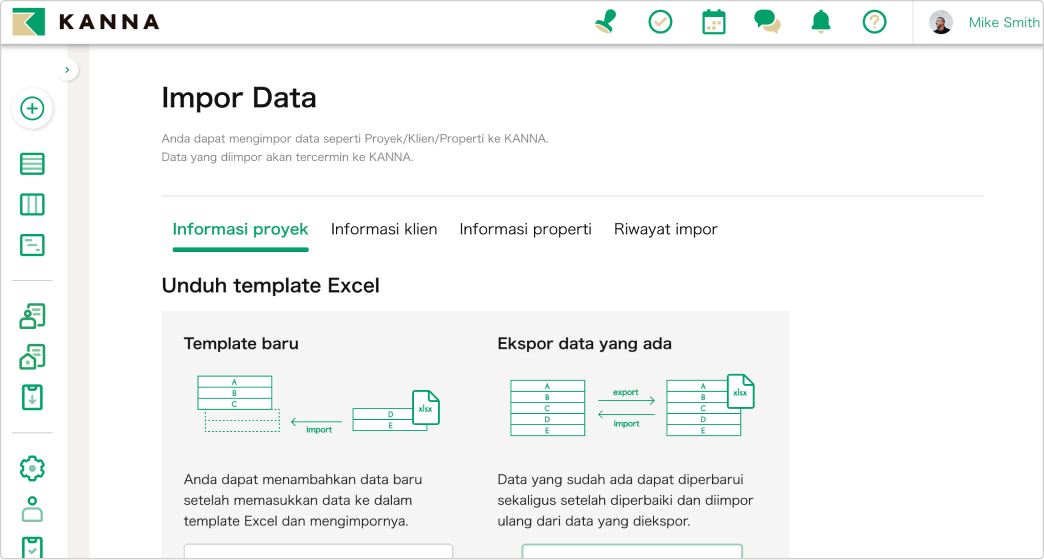Fitur Impor Data Fitur Impor Anggota