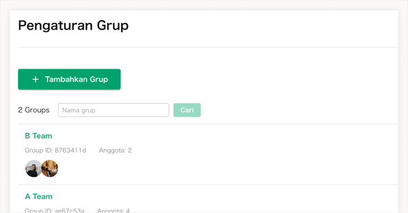 Menambahkan anggota dengan mudah ke grup atau tim sekaligus